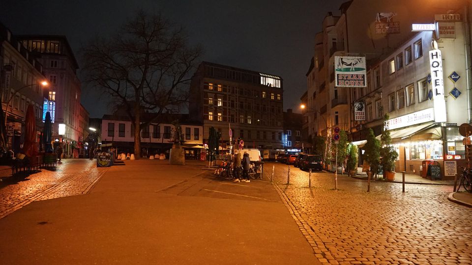 Silvester 2020 So ruhig war es auf der Reeperbahn nachts um halb eins lange nicht STERN.de