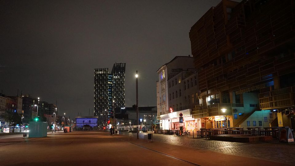 Silvester 2020 So ruhig war es auf der Reeperbahn nachts um halb eins lange nicht STERN.de
