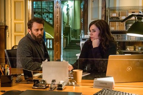 Christian Ulmen und Nora Tschirner im "Tatort"