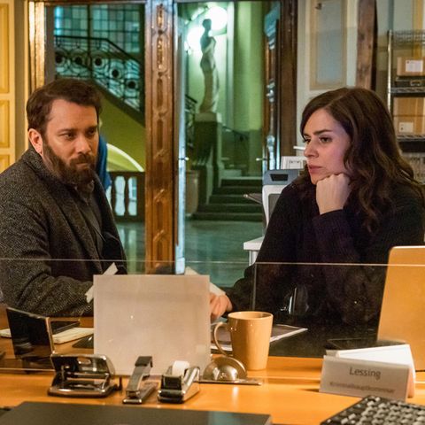 Christian Ulmen und Nora Tschirner im "Tatort"