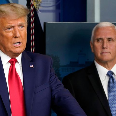 Donald Trump und Mike Pence