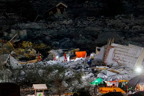 Ask in Norwegen nach dem Erdrutsch