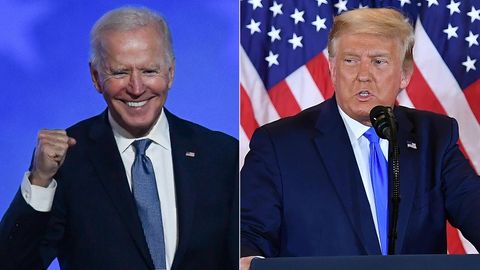 Biden und Trump unterstrichen bei ihren Wahlkampfauftritten in Georgia die Bedeutung der Stichwahlen für das gesamte Land.