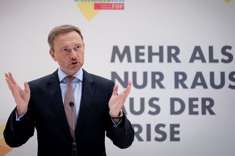 FDP-Chef Christian Lindner: "Wir stehen in jeder Hinsicht besser da als ein Jahr vor der letzten Bundestagswahl."