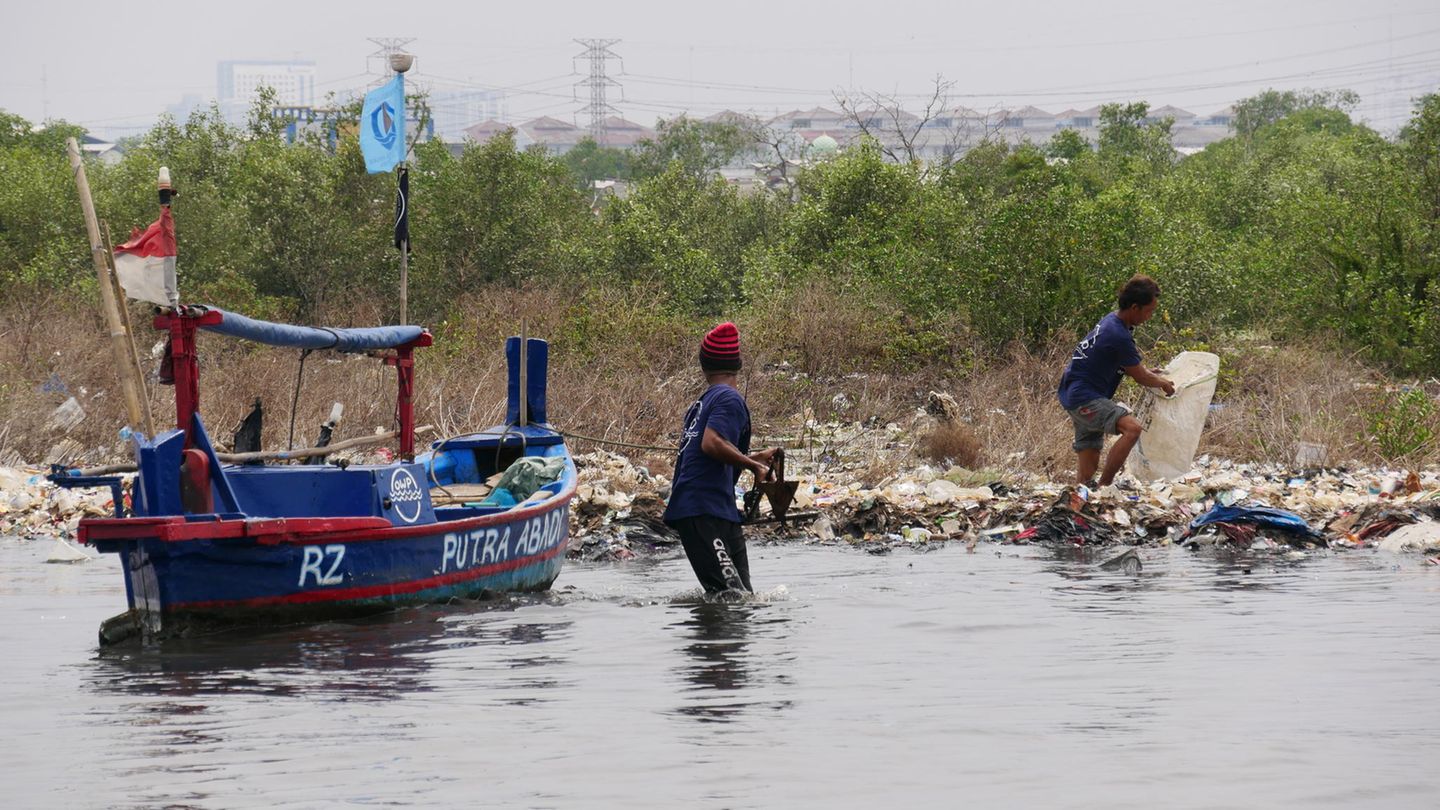 Sampah plastik di Indonesia: itulah sebabnya para pengumpul cangkang mengumpulkannya