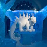 Mysteriöse Fabelwesen zieren die Deluxe Suite "Dreaming in a Dream" von Kestutis und Vytautas Musteikis aus Litauen.