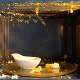 Explodiertes Hühnerei