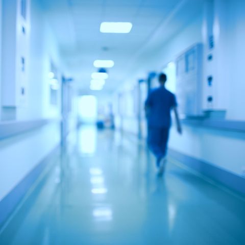 Ein Klinikflur Ein Klinikflur