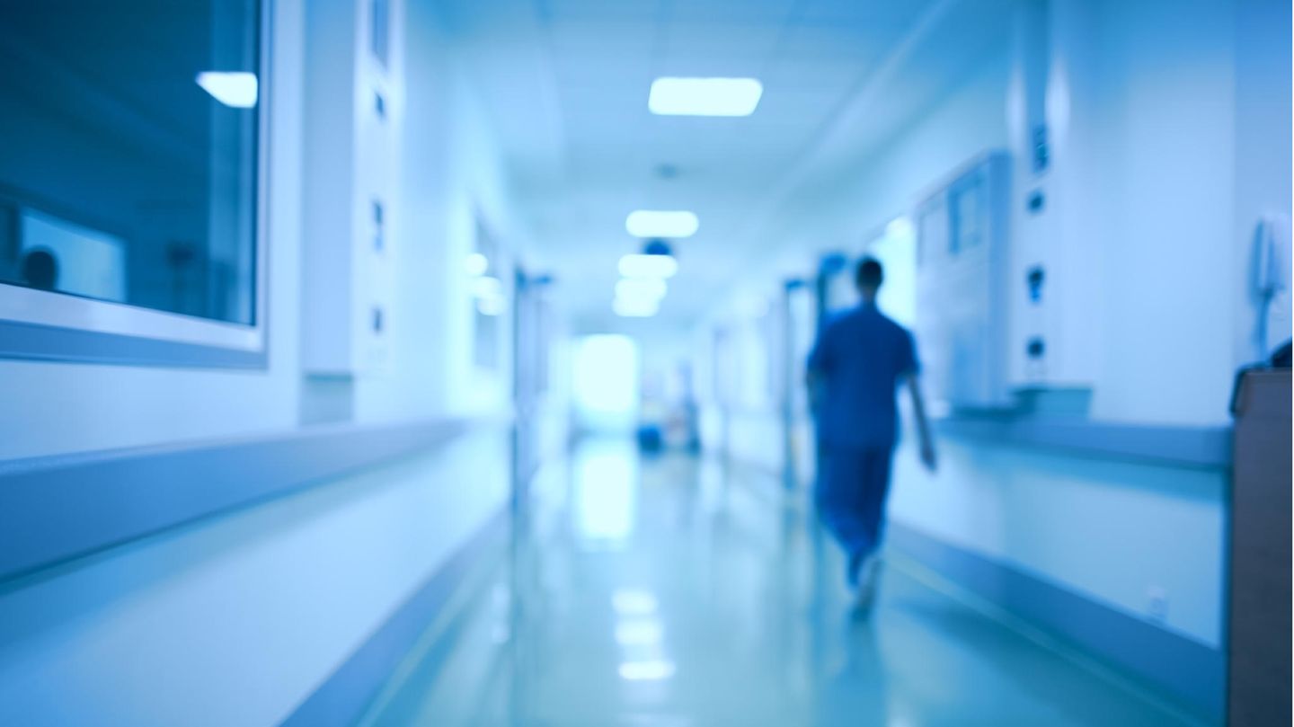Ein Klinikflur