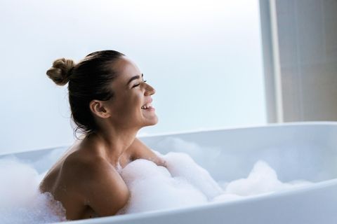 Eine faltbare Badewanne ist besonders praktisch