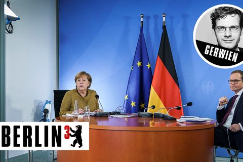 Bundeskanzlerin Angela Merkel (CDU) und Berlins Regierender Bürgermeister Michael Müller (SPD)
