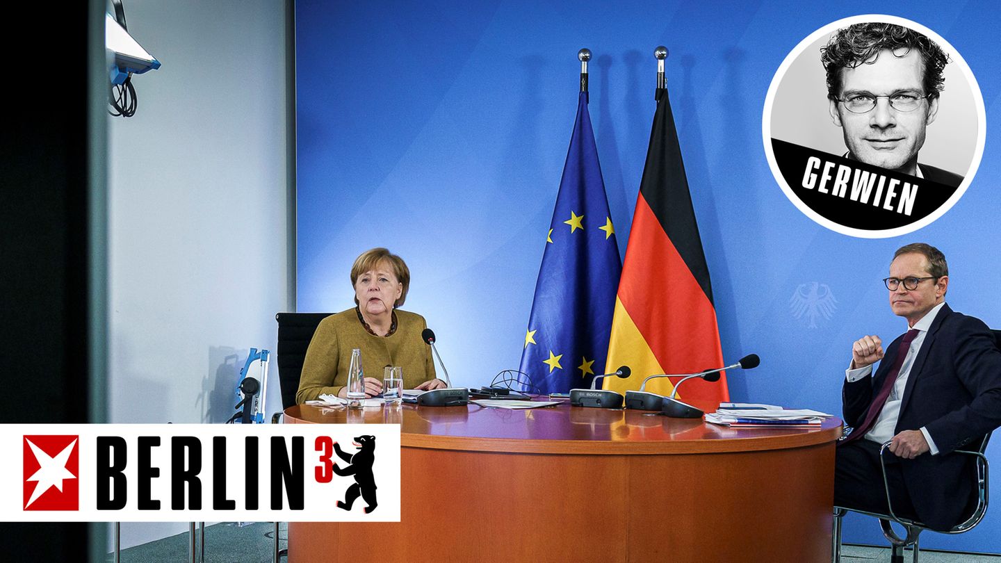 Bundeskanzlerin Angela Merkel (CDU) und Berlins Regierender Bürgermeister Michael Müller (SPD)