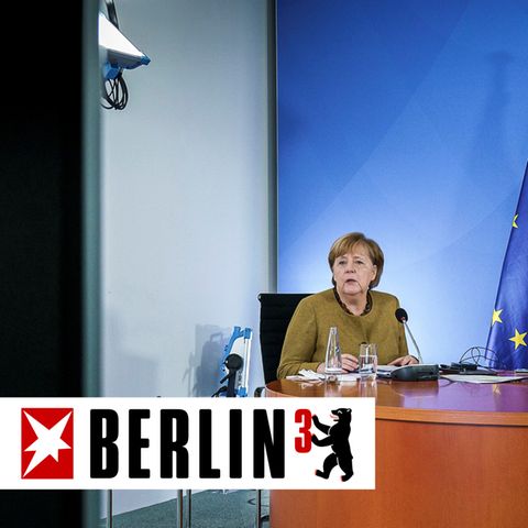 Bundeskanzlerin Angela Merkel (CDU) und Berlins Regierender Bürgermeister Michael Müller (SPD)