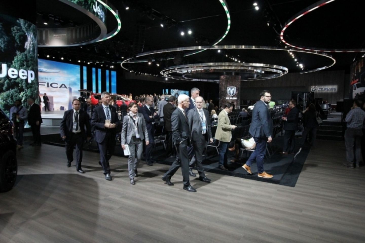 Müller auf Rundgang bei der NAIAS 2016