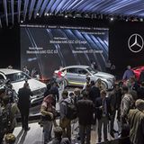 Mercedes Messestand auf der NYIAS