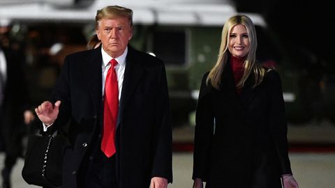 Ivanka Trump und Donald Trump