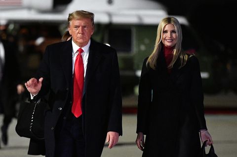 Ivanka Trump und Donald Trump