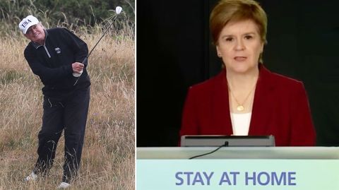 Will Trump Bidens Amtseinführung schwänzen? Schottland Regierungschefin erteilt harsche Absage