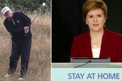 Will Trump Bidens Amtseinführung schwänzen? Schottland Regierungschefin erteilt harsche Absage
