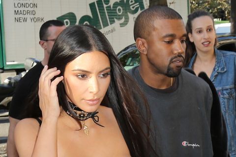 Kim Kardashian und Kanye West