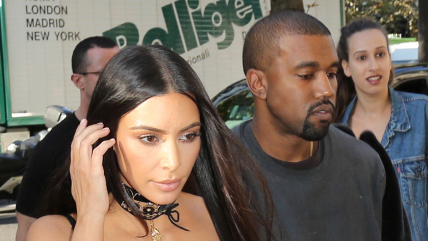 Kim Kardashian und Kanye West