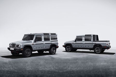 Wie beim Defender wird es den Grenadier auch als Pick-up geben.