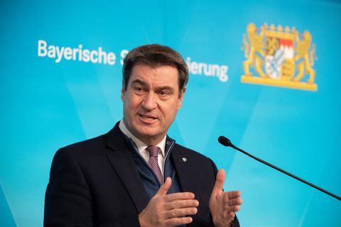 Markus Söder, Parteivorsitzender der CSU und Ministerpräsident von Bayern