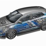 Der Opel Grandland X Hybrid4 basiert auf der elektrifizierten EMP2-Plattform