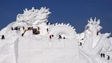 Das subventionierte Festival: Angesichts der im Jahr 2022 stattfindenden Olympischen Winterspiele in Peking gibt China derzeit viel Geld zur Förderung des Tourismus und des Wintersports aus.