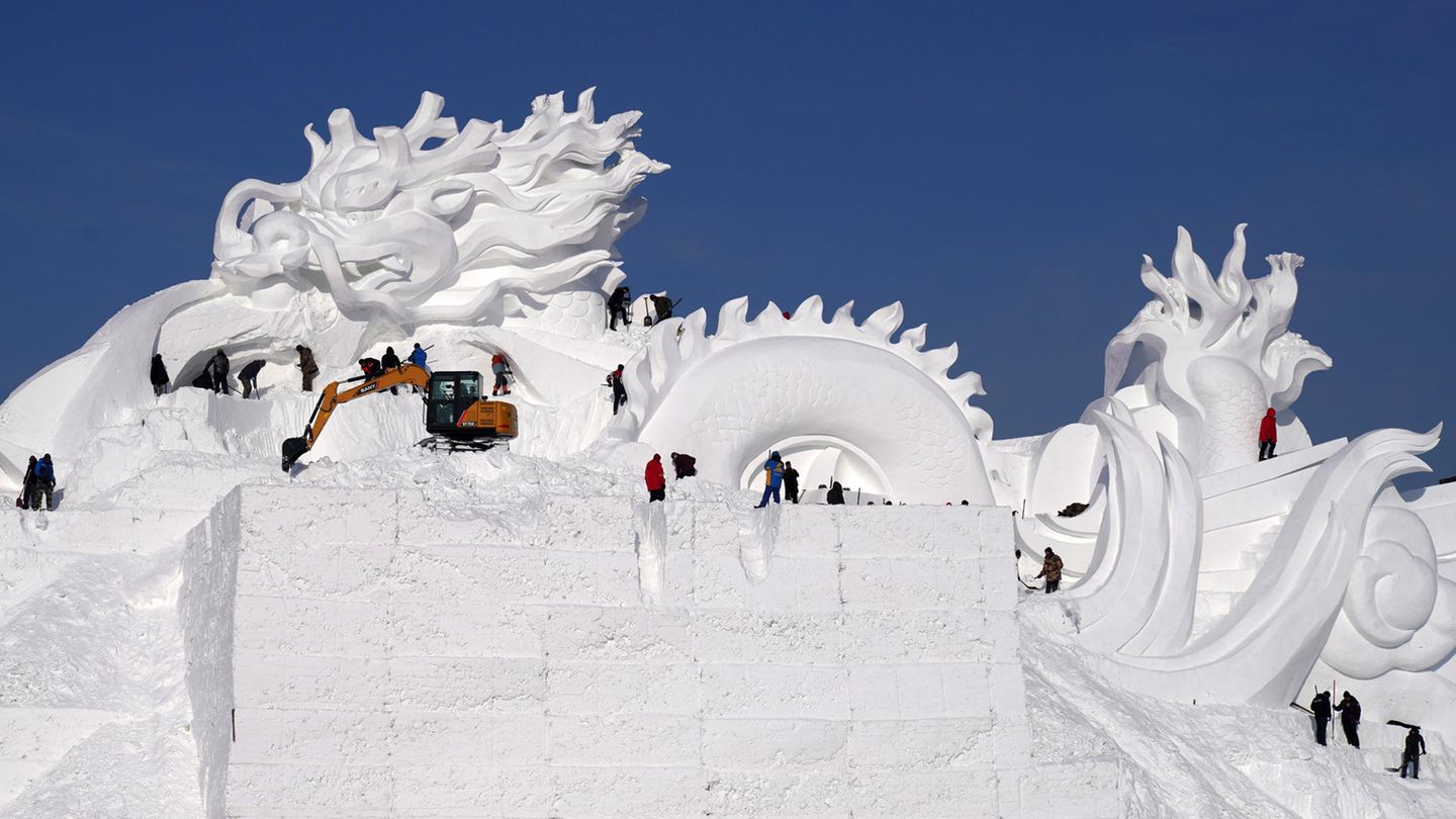 Das subventionierte Festival: Angesichts der im Jahr 2022 stattfindenden Olympischen Winterspiele in Peking gibt China derzeit viel Geld zur Förderung des Tourismus und des Wintersports aus.