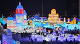 Wegen Corona wurden große Shows in diesem Jahr gestrichen. Daher besuchen auch weniger Menschen die Eislandschaften.