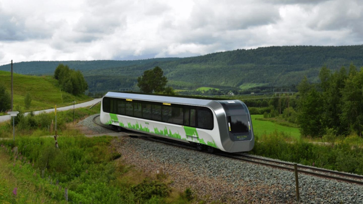Mit solchen Triebwagen können Nebenstrecken ökologisch betrieben werden 