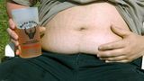 Dicker Bauch durch zu viel Bier?