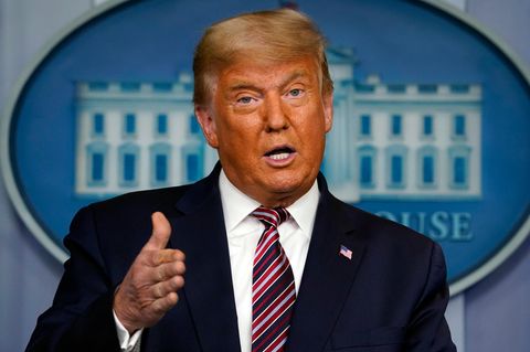 Nach einigem Zögern hat der amtierende US-Präsident Donald Trump die Krawalle seiner Anhänger am Kapitol scharf verurteilt
