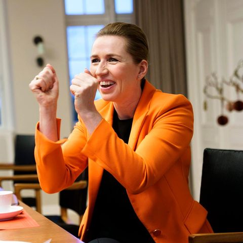 Freute sich über die ersten Corona-Impfungen in ihrem Land: Ministerpräsidentin Mette Frederiksen