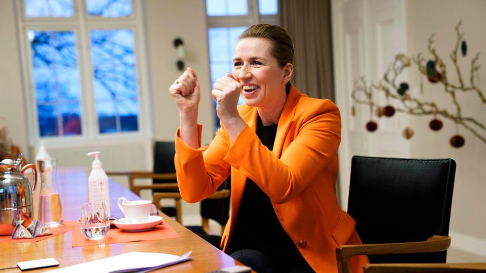 Freute sich über die ersten Corona-Impfungen in ihrem Land: Ministerpräsidentin Mette Frederiksen