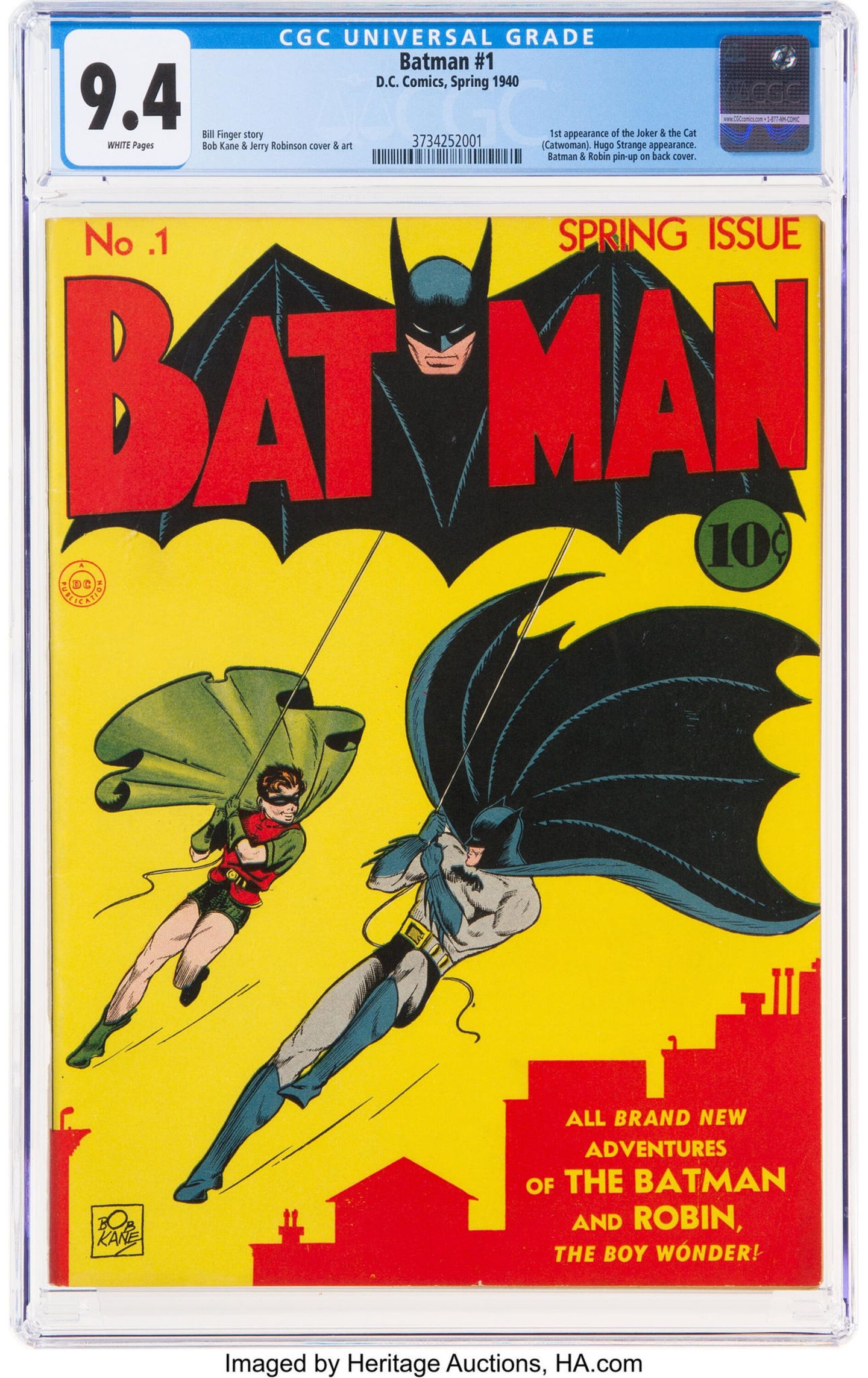 Das Batman-Comic-Heft aus dem Jahr 1940