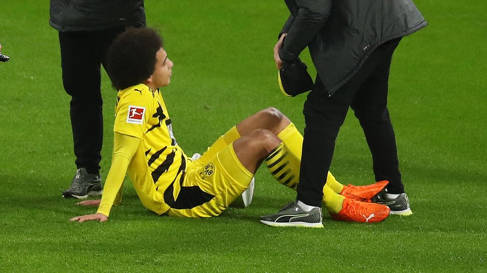 Axel Witsel verletzte sich ohne Fremdeinwirkung Axel Witsel verletzte sich ohne Fremdeinwirkung