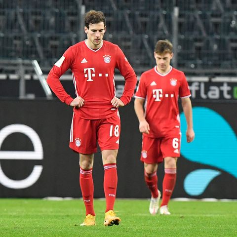 Bayerns Leon Goretzka (l.) und Joshua Kimmich