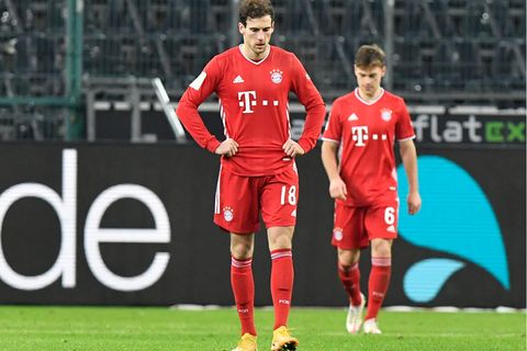 Bayerns Leon Goretzka (l.) und Joshua Kimmich