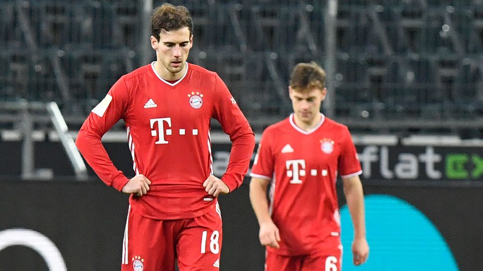 Bayerns Leon Goretzka (l.) und Joshua Kimmich