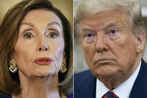 Impeachment: Donald Trump und Nancy Pelosi