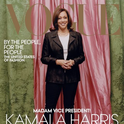 Die gewählte US-Vizepräsidentin ziert das Cover des Fashion-Magazins "Vogue"