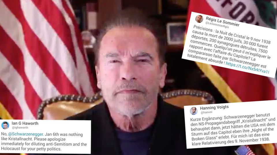 Arnold Schwarzenegger Twitterreaktionen