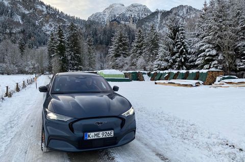 E-Mobilität: 3000 Kilometer mit dem Elektro-Mustang durch den Winter