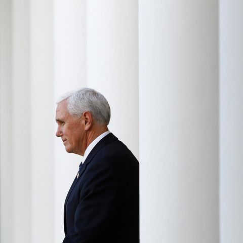 Der scheidende US-Vizepräsident Mike Pence