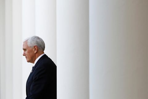 Der scheidende US-Vizepräsident Mike Pence