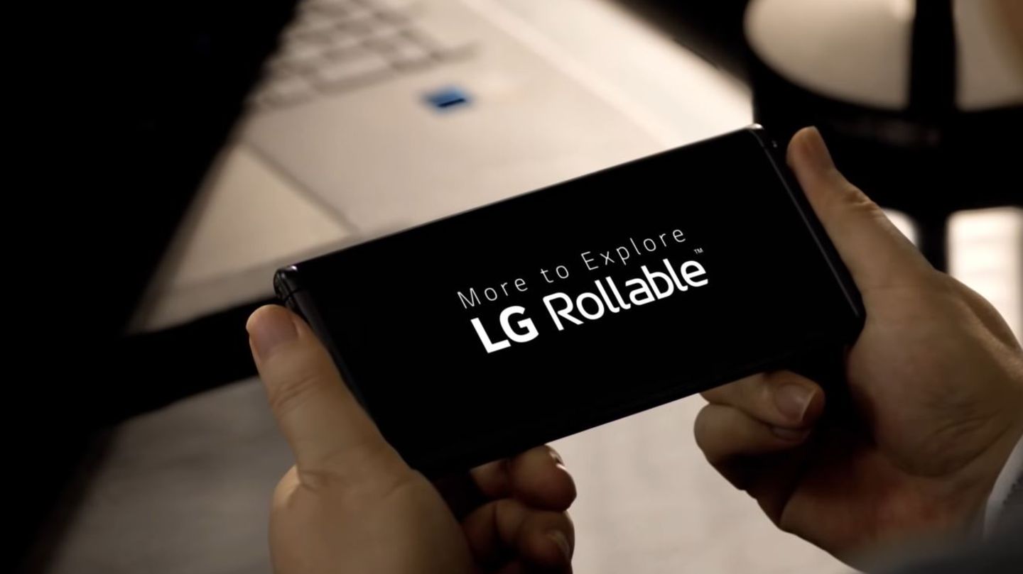 Das LG Rollable fährt sein Display ein und aus