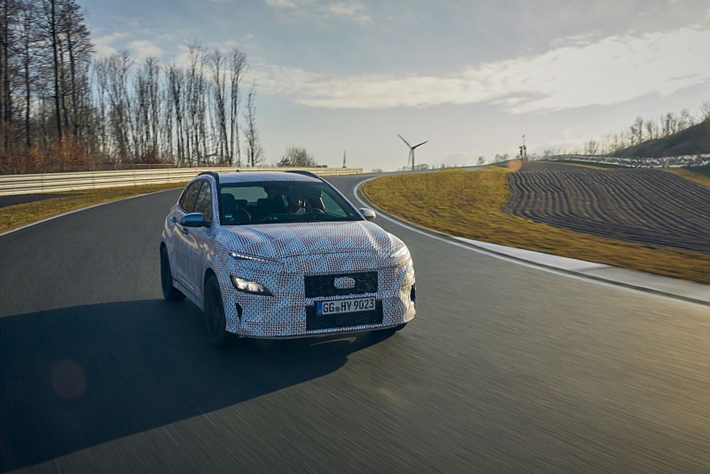 Hyundai Kona N Bilster Berg Prototyp