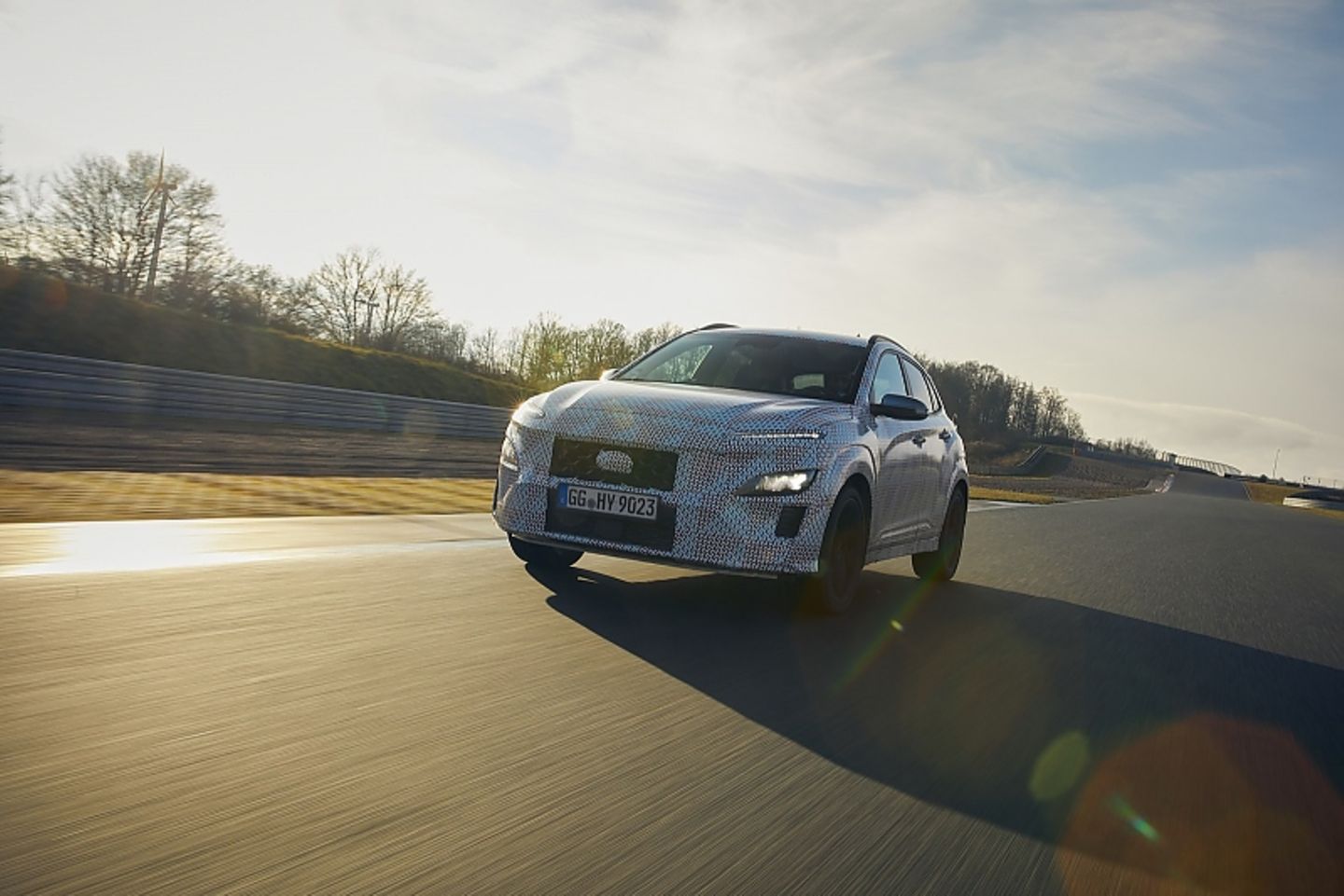 Hyundai Kona N Bilster Berg Prototyp
